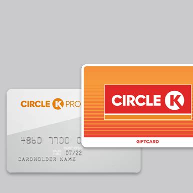 Circle K Gift Card And Gas Cards .
